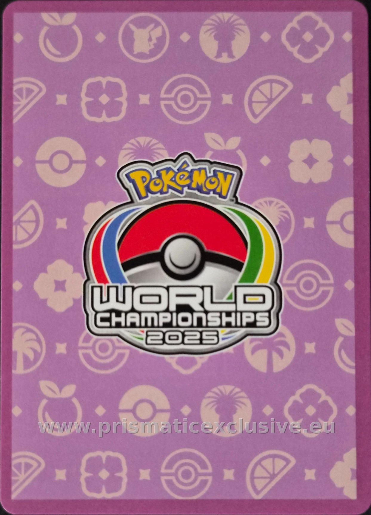 Budew WCD 2025 non-holo (back) card
