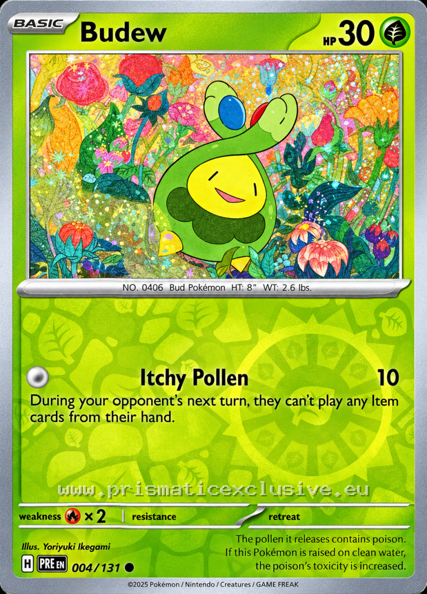 Budew - Reverse Holo
