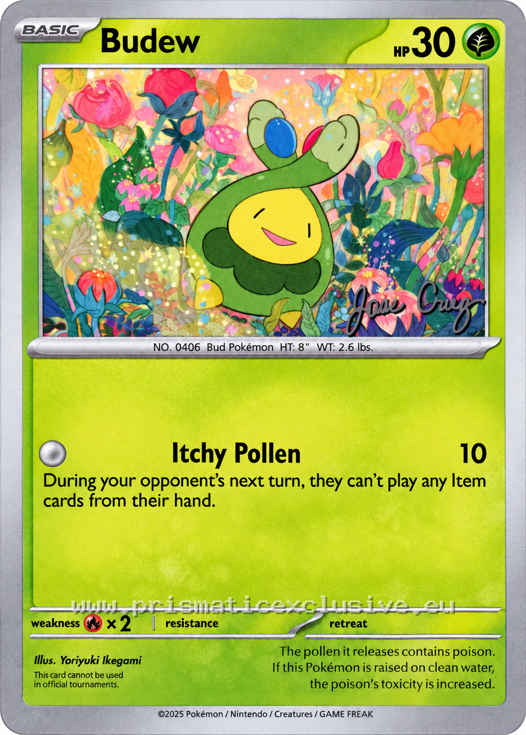 Budew - World Championships Deck 2025 - front