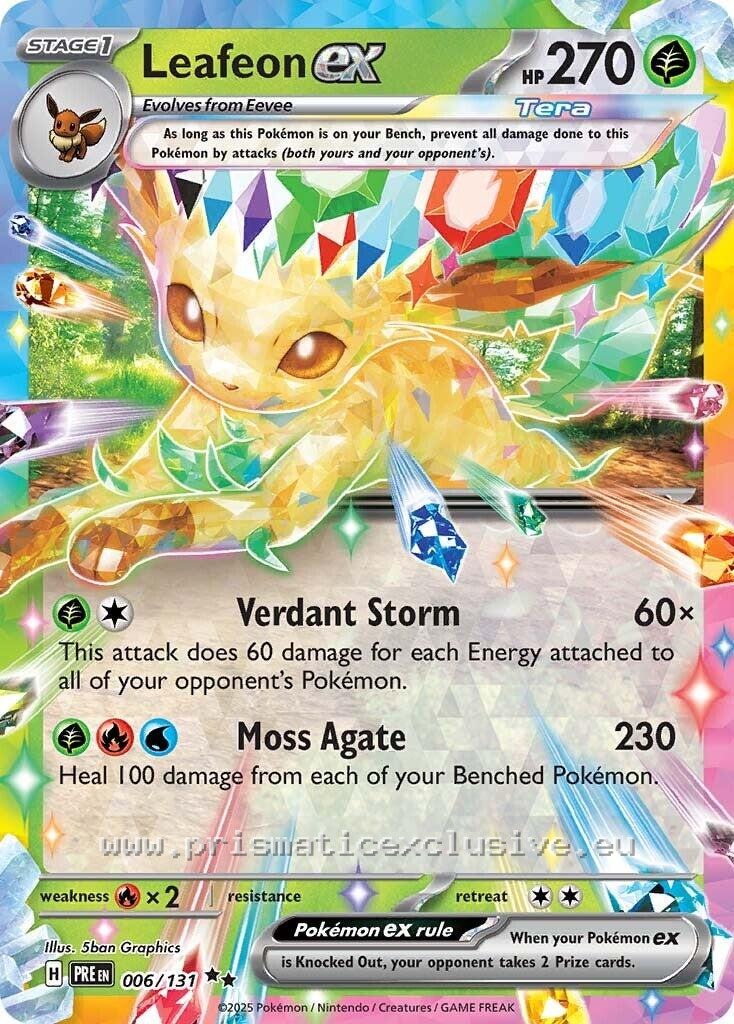 Leafeon EX - Base Set Card