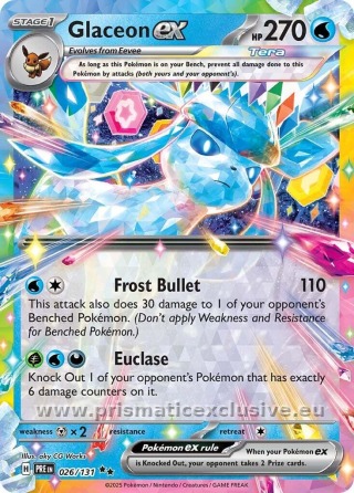 Glaceon ex standard card