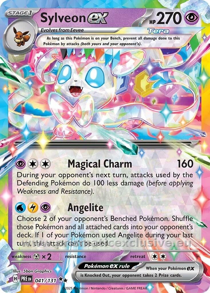 Sylveon ex standard card