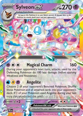 Sylveon ex standard card