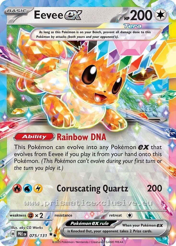 Eevee EX - Base Set Card