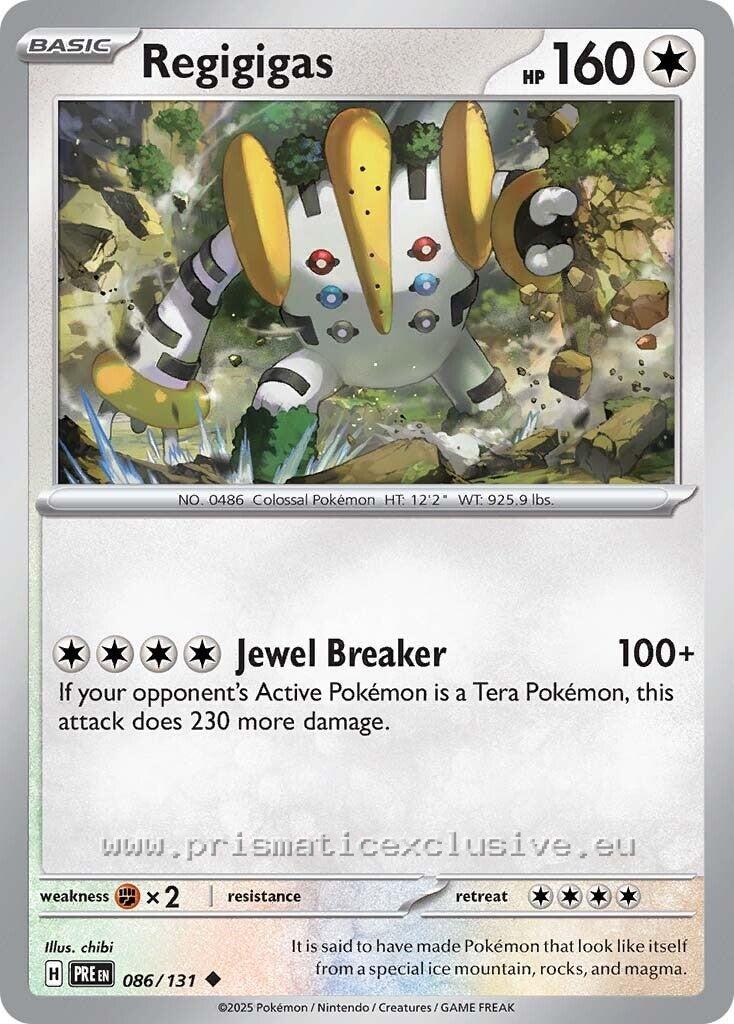 Regigigas - Base Set Card
