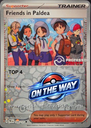 Friends in Paldea Top 4 — Cosmos Holo card