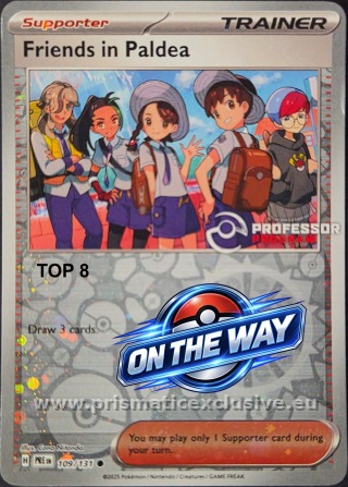 Friends in Paldea Top 8 — Cosmos Holo card