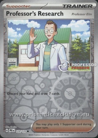 Professor Elm Professor Program Stamp — Reverse Holo card