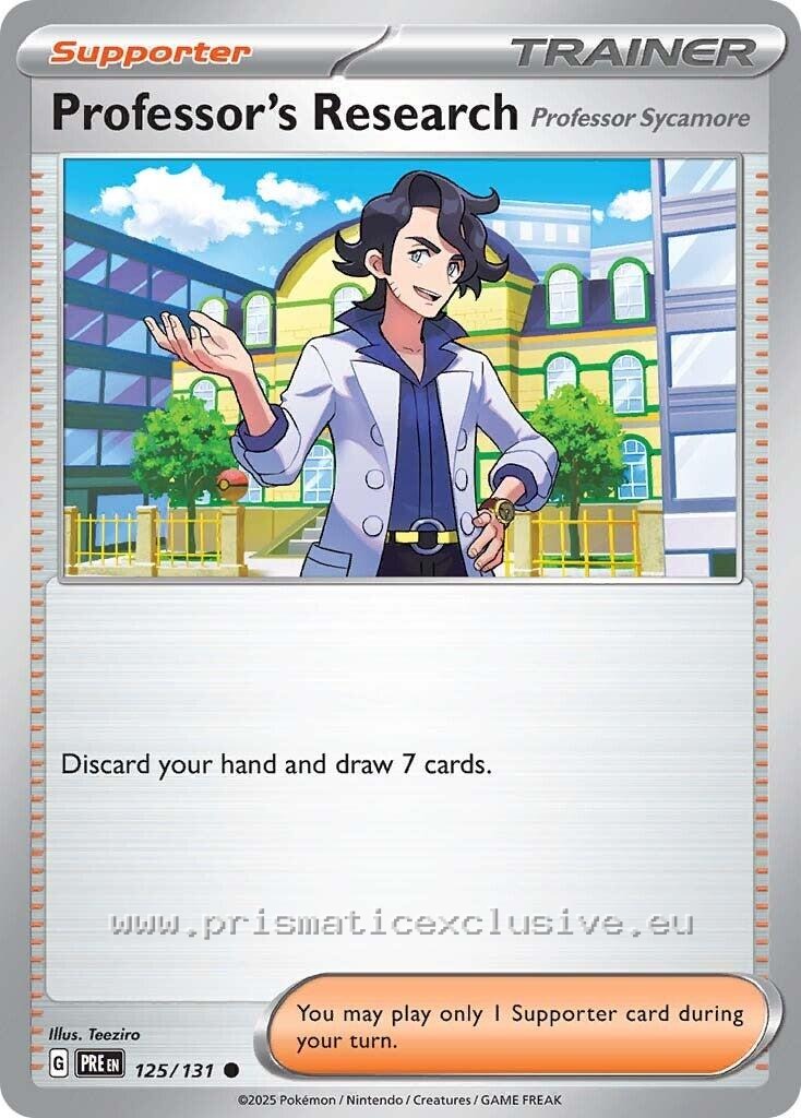 Professor Sycamore - Base Set Card