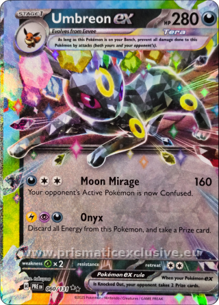 Umbreon ex miscut - front 1